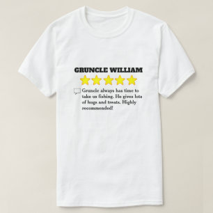 5 Star Gruncle Review T-Shirt