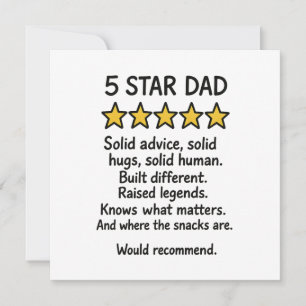 5 Star Papa Kaart