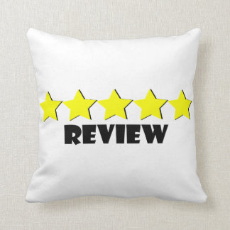 5 Star Review Pillow Kussen