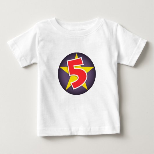 5 Star T-Shirt (Voorkant)