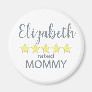 5 ster gewaardeerd mama magneet