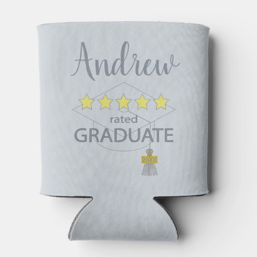 5 sterren Afstuderen Blikjeskoeler (Achterkant)