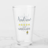 5 sterren Afstuderen Glas (Voorkant)