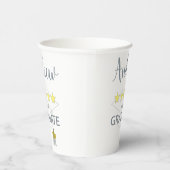 5 sterren Afstuderen Papieren Bekers (Rechts)