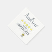 5 sterren Afstuderen Servet (Hoek)