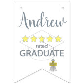 5 sterren Afstuderen Vlaggetjes (Eerste vlag)