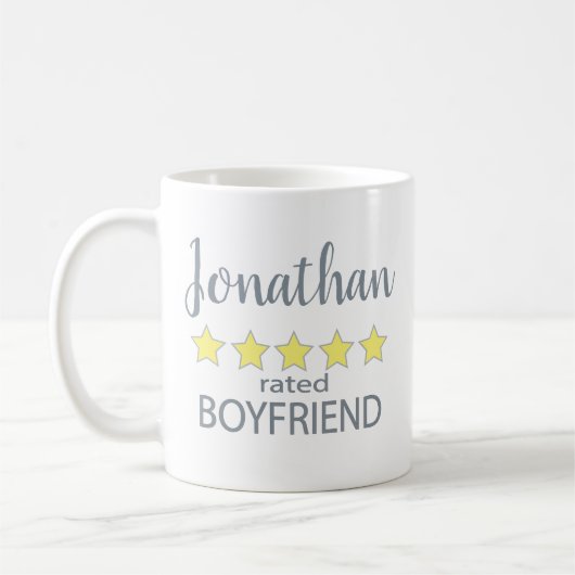 5 sterren beoordeeld vriend koffiemok (Links)