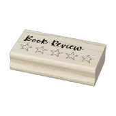 5 Sterren Boek Review Stamp | Leesjournaal stempel (Stempel)
