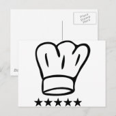 5 sterren briefkaart (Voorkant / Achterkant)