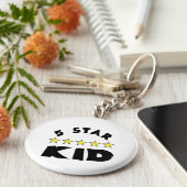 5 sterren Kind Sleutelhanger (Zijkant)