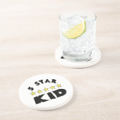 5 sterren Kind Zandsteen Onderzetter (Zijkant)