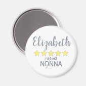 5-sterren Nonna Magneet (Voorkant / Achterkant)