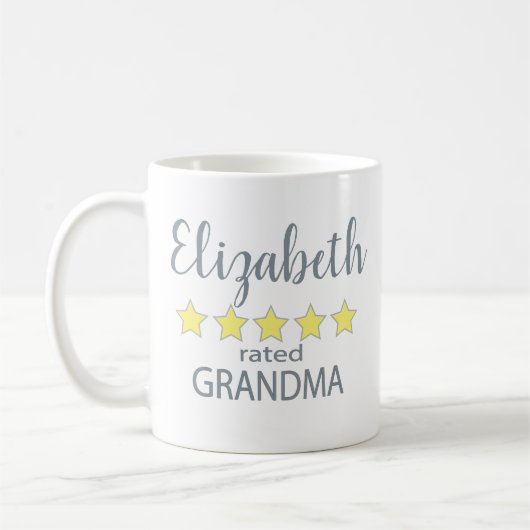 5-sterren oma koffiemok (Links)