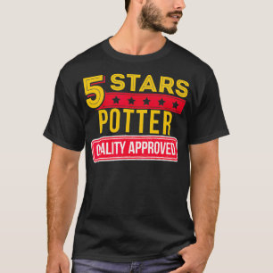 5 sterren Potter Grappig aardewerk aardewerk cadea T-shirt