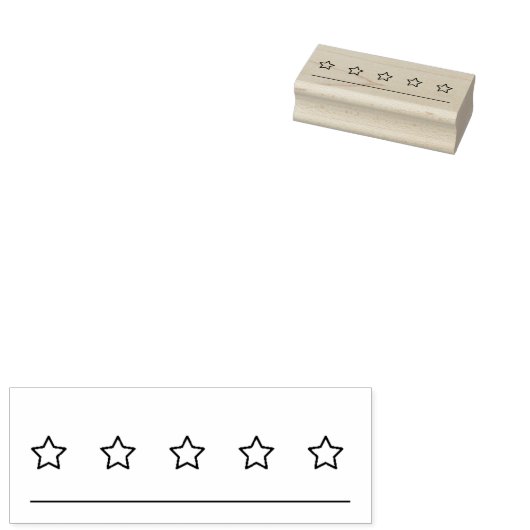 5 sterren rating stempel. rubberstempel (Gestempeld)