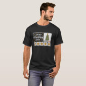 5 sterren Xmas tree T-shirt (Voorkant volledig)