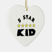 5-sterrenkind keramisch ornament (Rechts)