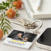 5 sterrenopa Review met foto Sleutelhanger (Voorkant Rechts)