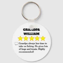 5 sterrenopa Review Sleutelhanger