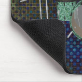 5-stuks trommelkit - aangepaste groene trommels -  muismat (Hoek)