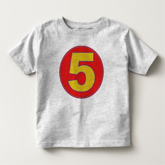 5 T-shirt (Voorkant)