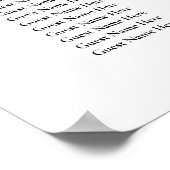 5 tafels groen elegante bruiloft zitgrafiek poster (Hoek)