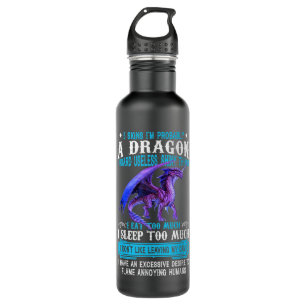 5 Tekenen die ik waarschijnlijk een Dragon Dragon Waterfles