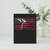 5 Tenets American Taekwondo Fighting Briefkaart (Staand voorkant)