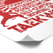5 Tenets van Taekwondo Poster (Hoek)