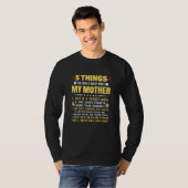 5 Things You Should Know About My Ferret Mom Hilar T-shirt (Voorkant volledig)