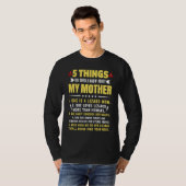 5 Things You Should Know About My Lizard Mom Hilar T-shirt (Voorkant volledig)