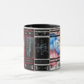 5 Tickets Mok met vijf kaartjes koffie (Midden)