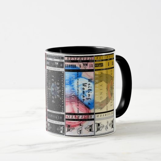 5 Tickets Mok met vijf kaartjes koffie (Voorkant rechts)