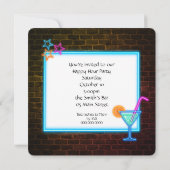 5 uur Happy Hour Party Kaart (Achterkant)