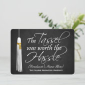 5 uur per dag 7 dagen per week was het Tassel-prog Kaart (Staand voorkant)