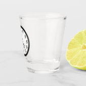 5 uur 's ochtends shot glas (Rechts)
