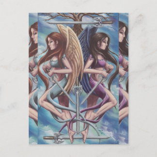 5 van het Briefkaart van het Tarot van het