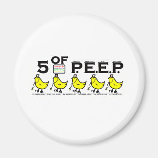 5 van P.E.E.P. Magneet