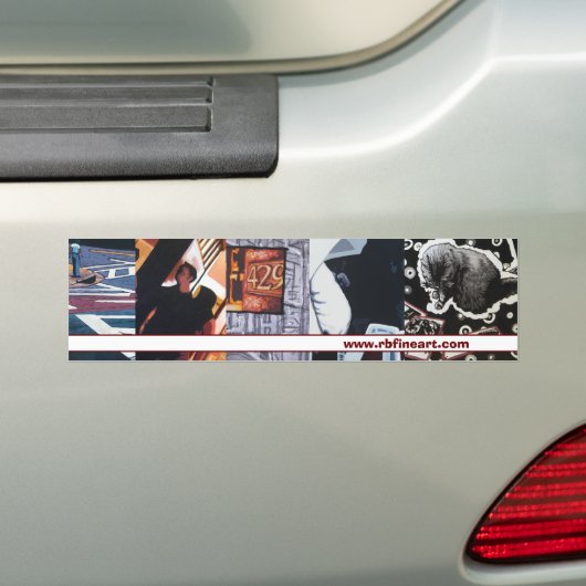 5 Verhalen Bumpersticker (Op auto)