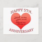 5. Verjaardag Briefkaart (Voorkant)