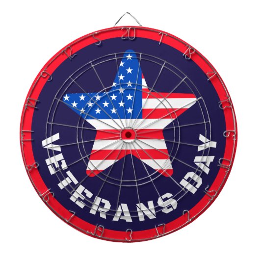 #5 Veteranen Dartbord (Voorkant)