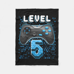 5 Video Game Controller 5e Verjaardag Gamer Gift B Fleece Deken
