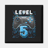 5 Video Game Controller 5e Verjaardag Gamer Gift B Magneet (Voorkant)