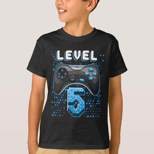 5 Video Game Controller 5e Verjaardag Gamer Gift B T-shirt (Voorkant)