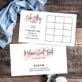 5"Vierkante Cake Snijinstructies 2x1 Porties Informatiekaartje