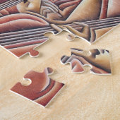 5 Violenpuzzel Legpuzzel (Zijkant)