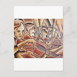 5 Violenten Briefkaart