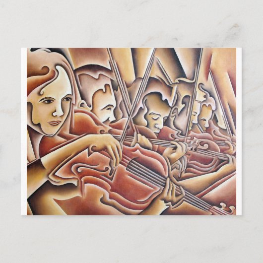 5 Violenten Briefkaart (Voorkant)