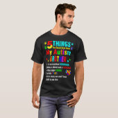 5 Wat je moet weten over Autisme Brother T-shirt (Voorkant volledig)