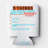 5 Wat je moet weten over mijn oma Blikjeskoeler (Achterkant)